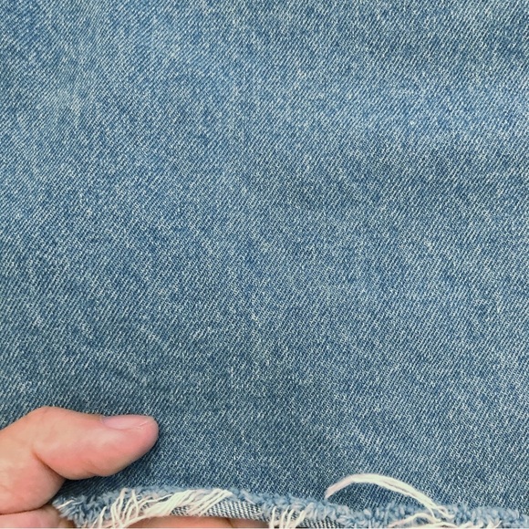 Bluenotes Oversized Slouchy Light Washed Relaxed Fit Casual Overall Denim Dress. - Picture 10 of 12